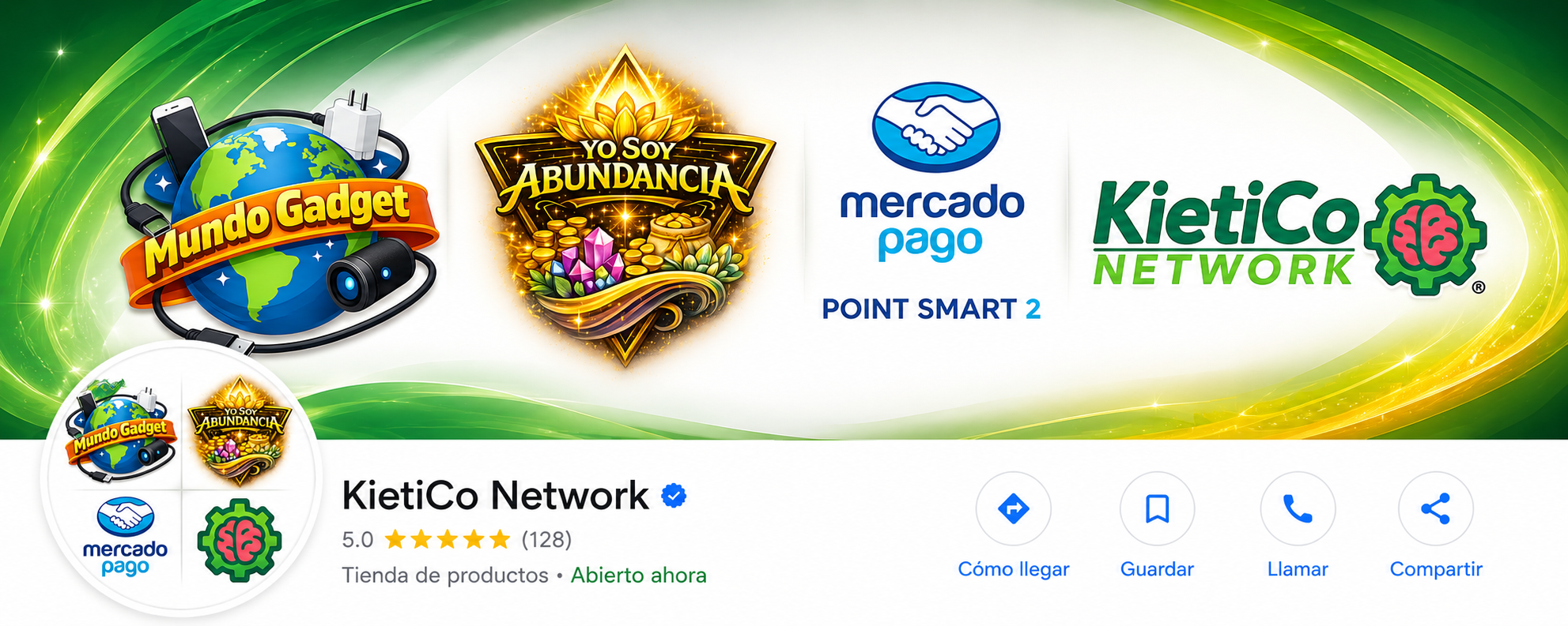 Muestra de logotipos y marcas desarrolladas