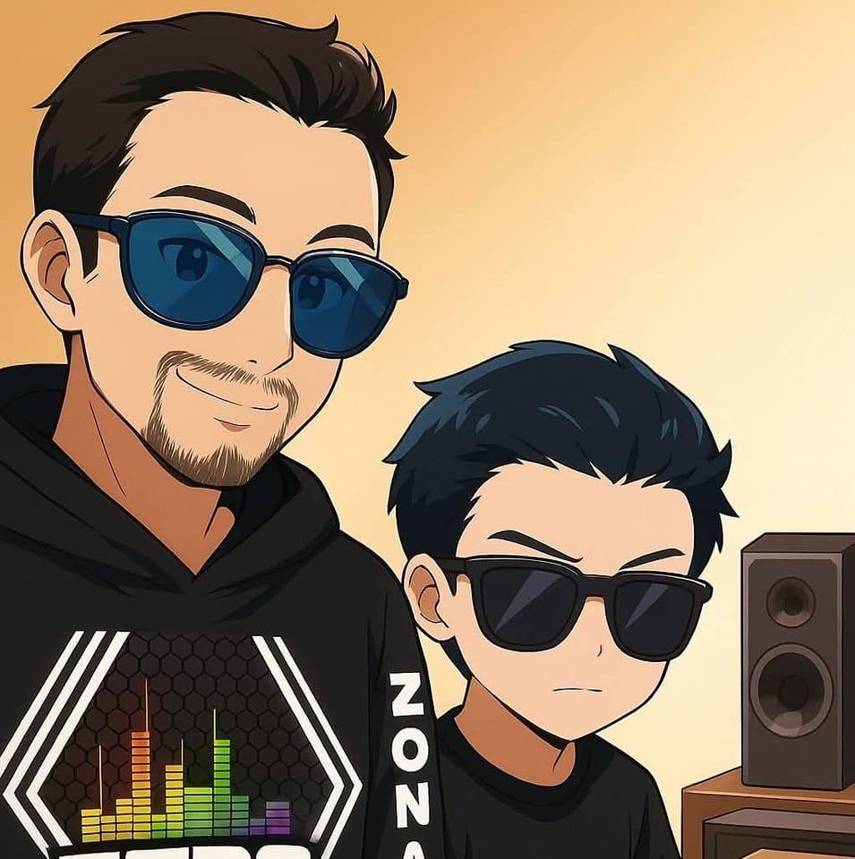 DJ Willy y Alan tocando