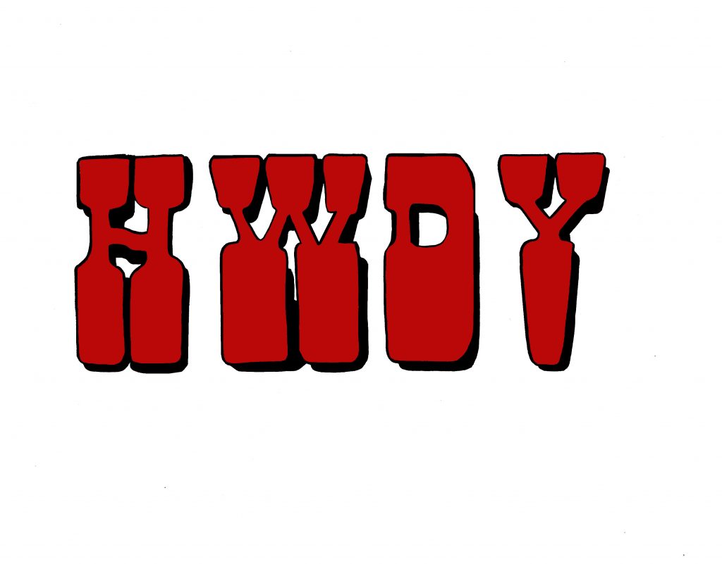 Logo HWDY rojo